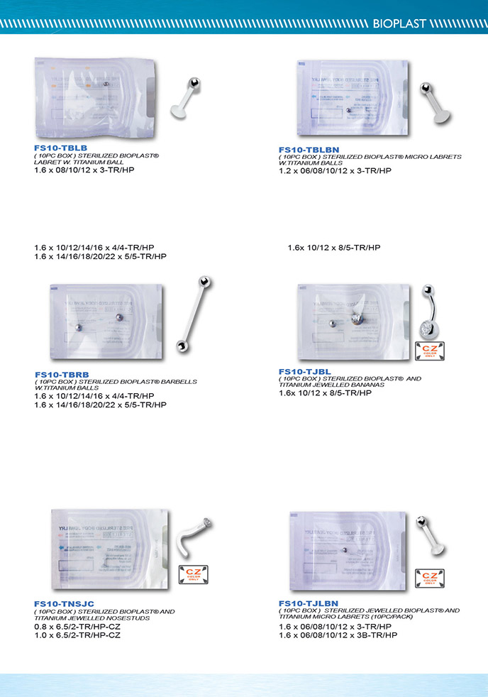 Products : Collection - Bioplast®